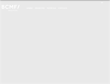 Tablet Screenshot of bcmfarquitetos.com